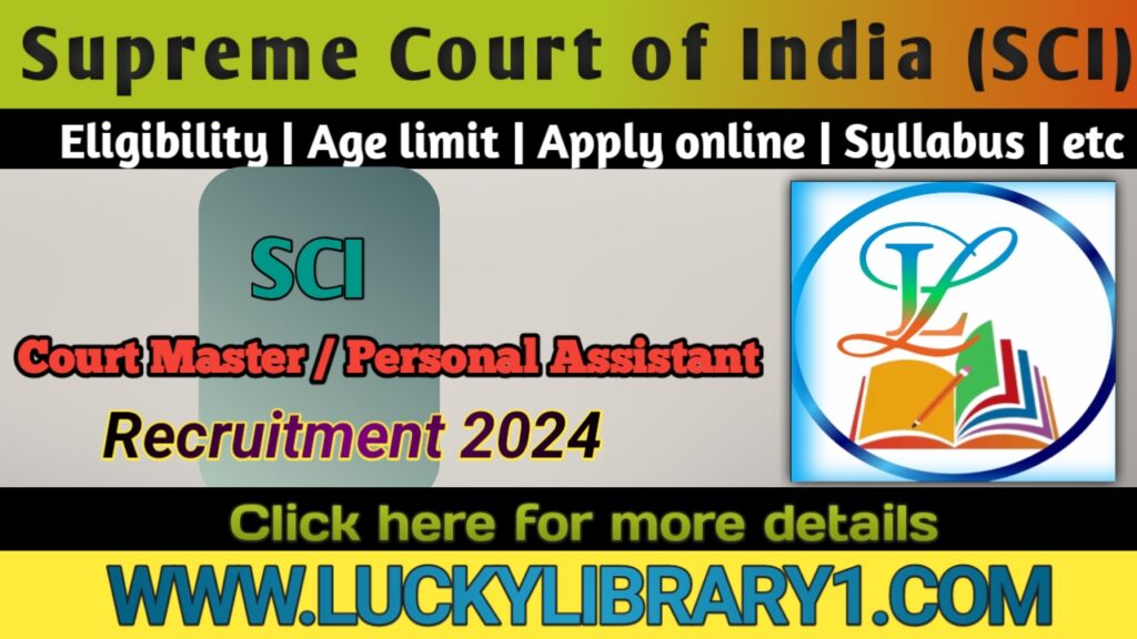 Supreme Court of India PA/SPA Skill Test Admit Card for the 2025