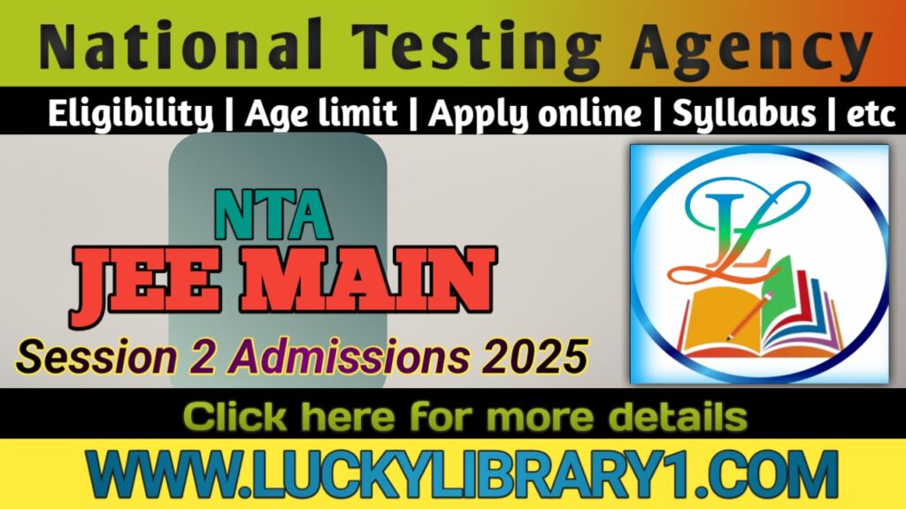 NTA JEE Sessions II (April 2025) Final Answer Key Result with Score Card