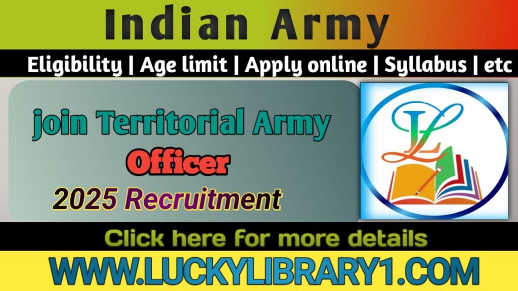 Indian Army's Territorial